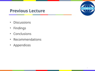 HUM102_Slides_Lecture05.pptx Report writing skills lecture slide of ...