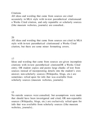 HUM 201 FINAL COMPARECONTRAST ESSAYPreliminary components and fi | DOCX