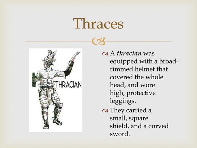 Hum2220 1800 Roman Gladiators PPT
