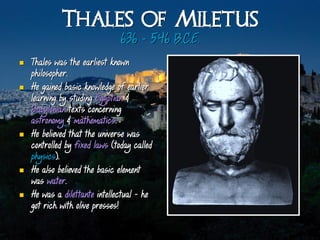 Hum2220 for love of wisdom ancient greek philosophy | PDF