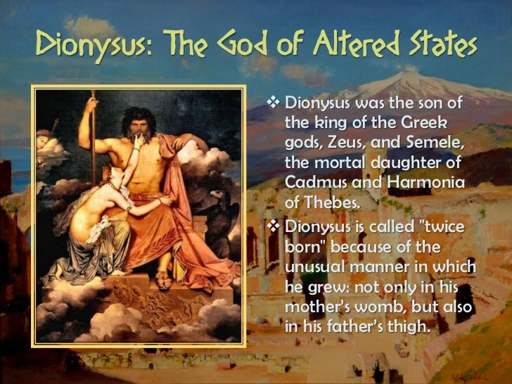 Hum2220 The Divine Madness Dionysus Greek Theatre - 
