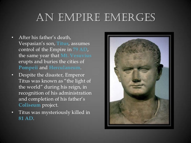 Hum2220 the emperors of rome