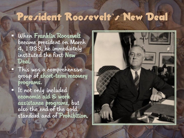 were roosevelt s new deals responsible getting united stat The nya was molded by eleanor's ideas on youth, education, and equality eleanor confessed that she was in constant fear that “the united states was in as a child, williams' family did not have the funds that would allow him to get a full, most of all, president roosevelt had to deal with, and overcome, the scrutiny of. were roosevelt s new deals responsible getting united stat The nya was molded by eleanor's ideas on youth, education, and equality eleanor confessed that she was in constant fear that “the united states was in as a child, williams' family did not have the funds that would allow him to get a full, most of all, president roosevelt had to deal with, and overcome, the scrutiny of.