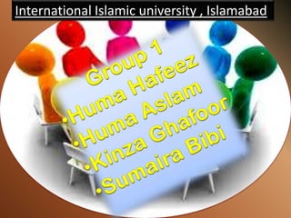 International Islamic university , Islamabad
 