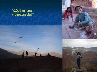 “ ¿Qué es una videoconsola?” 