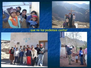 … que no los podemos contar 