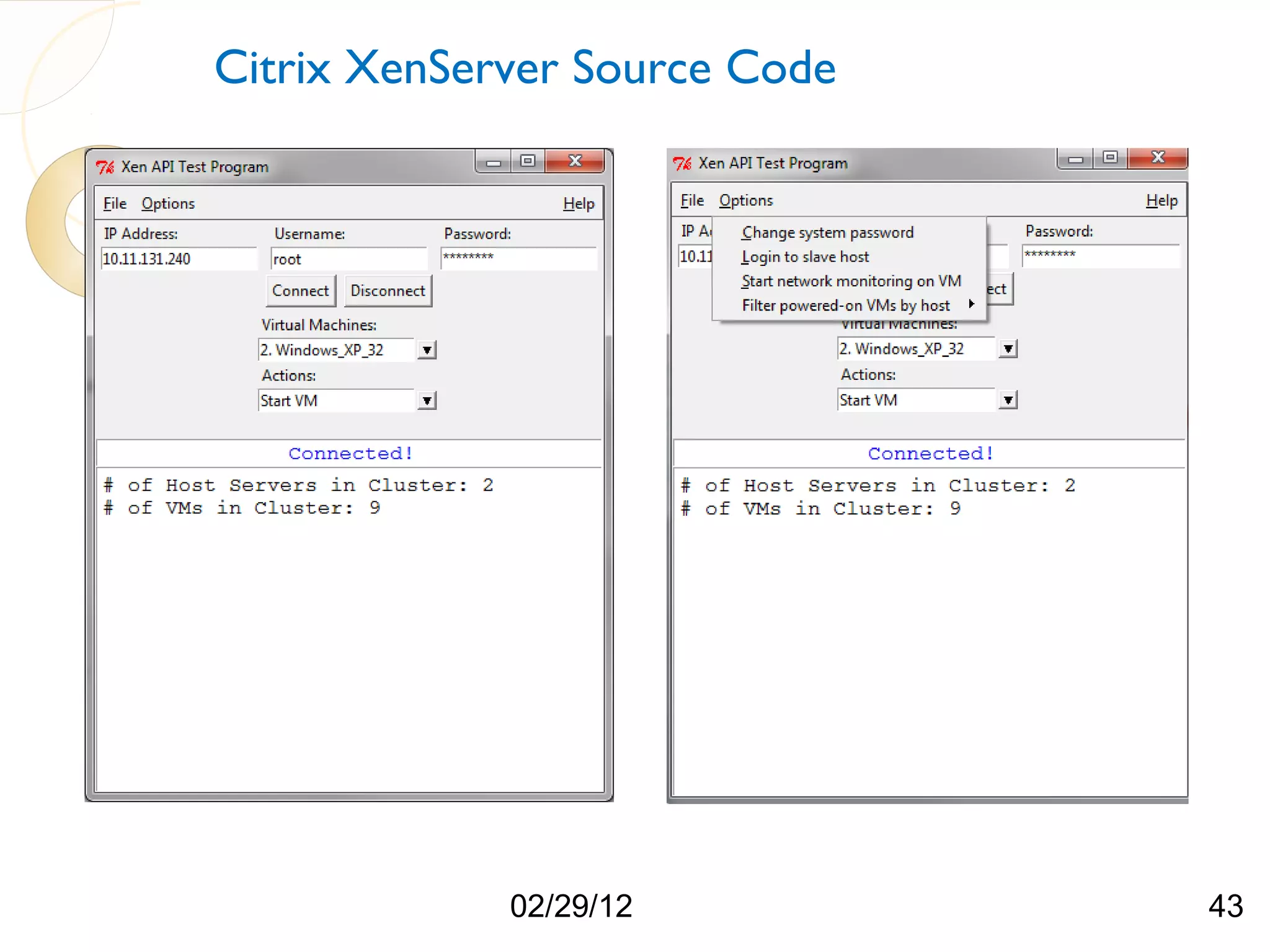 Citrix XenServer Source Code 02/29/12 43 