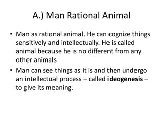 rational animal philosophy