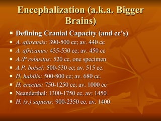 Human Biological and Cultural Evolution. | PPT