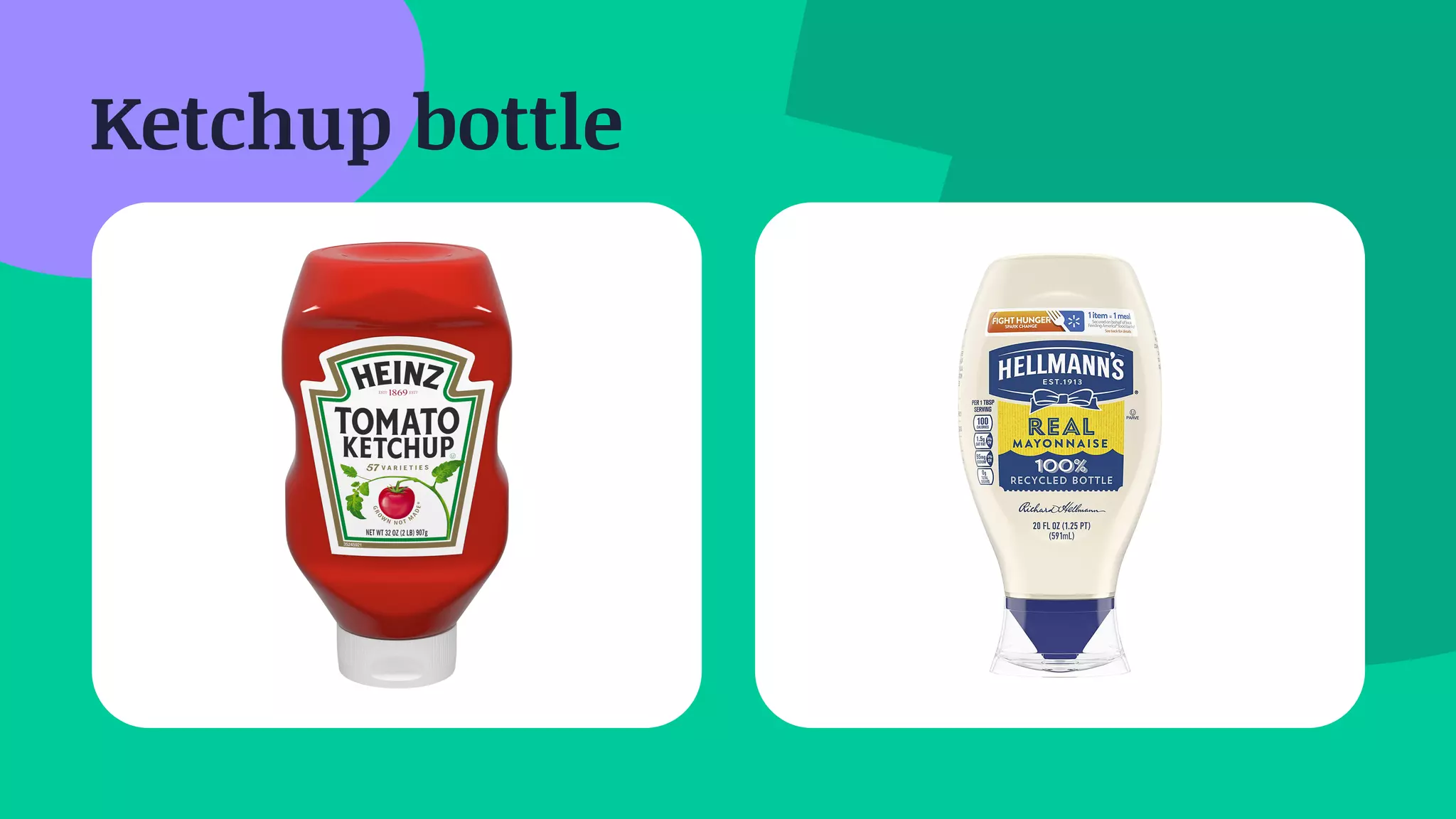 Ketchup bottle
 