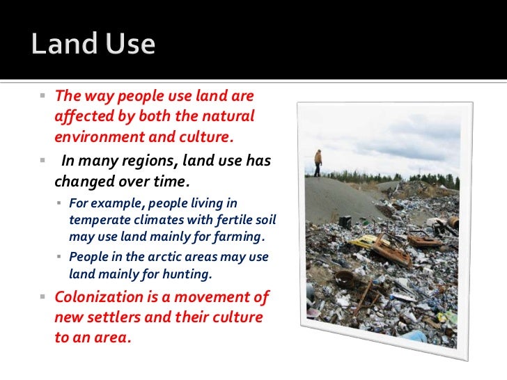 human environment interaction examples