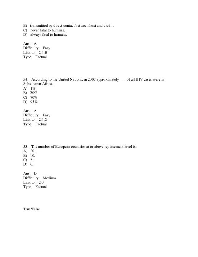 Human Geography People Place And Culture 9th Edition Fouberg Test Bank