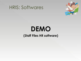 DEMO (Staff Files HR software) HRIS: Softwares 