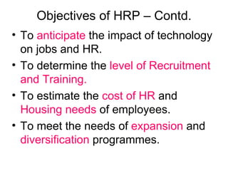 Human resource-planning-concept-and-need-factors-affecting-hrp-hrp ...