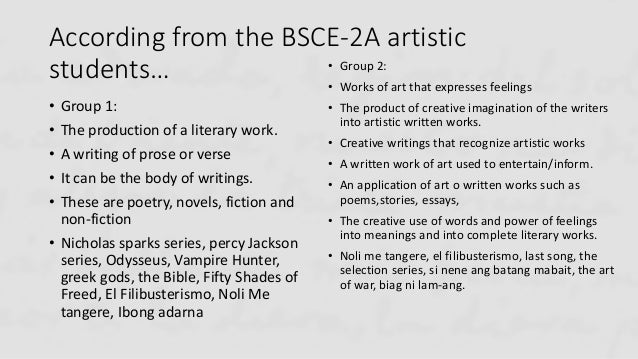 human1 literary arts literary works of art