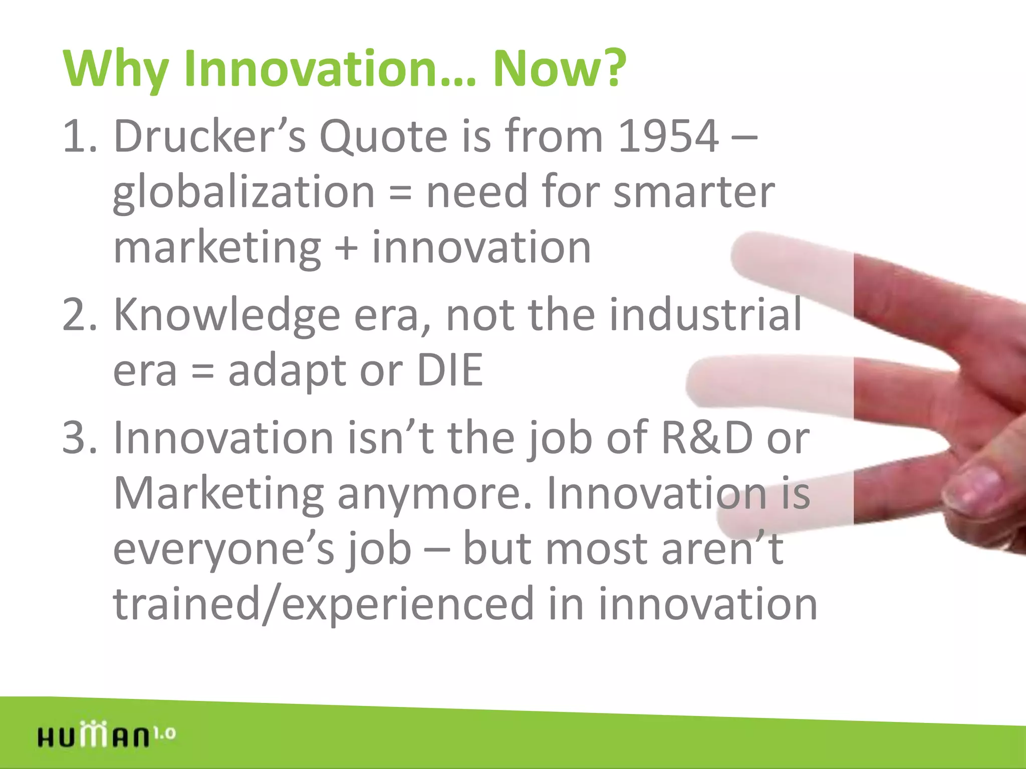 small i to BIG I Innovation | PPTX