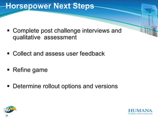 Humana Horsepower Challenge Presentation