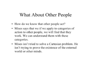 Human Action: Austrian Economics & Philosophy, Lecture 2 with David Gordon - Mises Academy