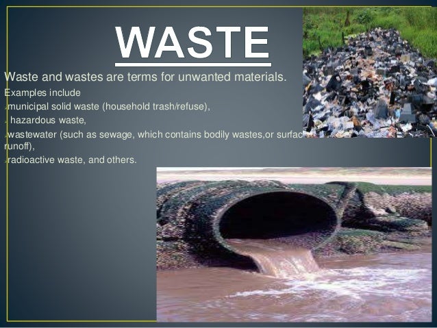 The impact of human activities on water supplies