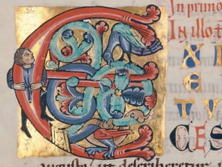 Historiated initial letter 'L' the Tree of
Jesse by Arbre de Jessé (c.1180)
• Historiated initial L[iber generationis], adorned with a "Tree of Jesse“ from
the Capuchin's bible by Arbre de Jessé ca 1150-1200.
BNF Latin 16746, fol-7v, Bibliothèque nationale de France, Paris.
• http://gallica.bnf.fr/ark:/12148/btv1b85144288/f23.item.r=BNF%20Latin%2016746
• http://www.flickr.com/photos/28433765@N07/5740712284/in/photostream/
 