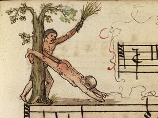 Historiated and illuminated initial 'E'
(c. 1500)
• Historiated and illuminated initial 'E', exists as a fragment from a choirbook,
200 x 178 mm, was probably produced in Italy in about 1500, enclosing
eight popes and bishops.
• http://www.flickr.com/photos/bibliodyssey/2594330545/sizes/o/in/photostream/
• http://bibliodyssey.blogspot.com/2008/06/plethora.html
• http://www.sothebys.com/content/dam/stb/lots/L08/L08240/L08240-5-lr-1.jpg
• http://www.sothebys.com/en/auctions/ecatalogue/2008/western-oriental-manuscripts-l08240/lot.5.html
 