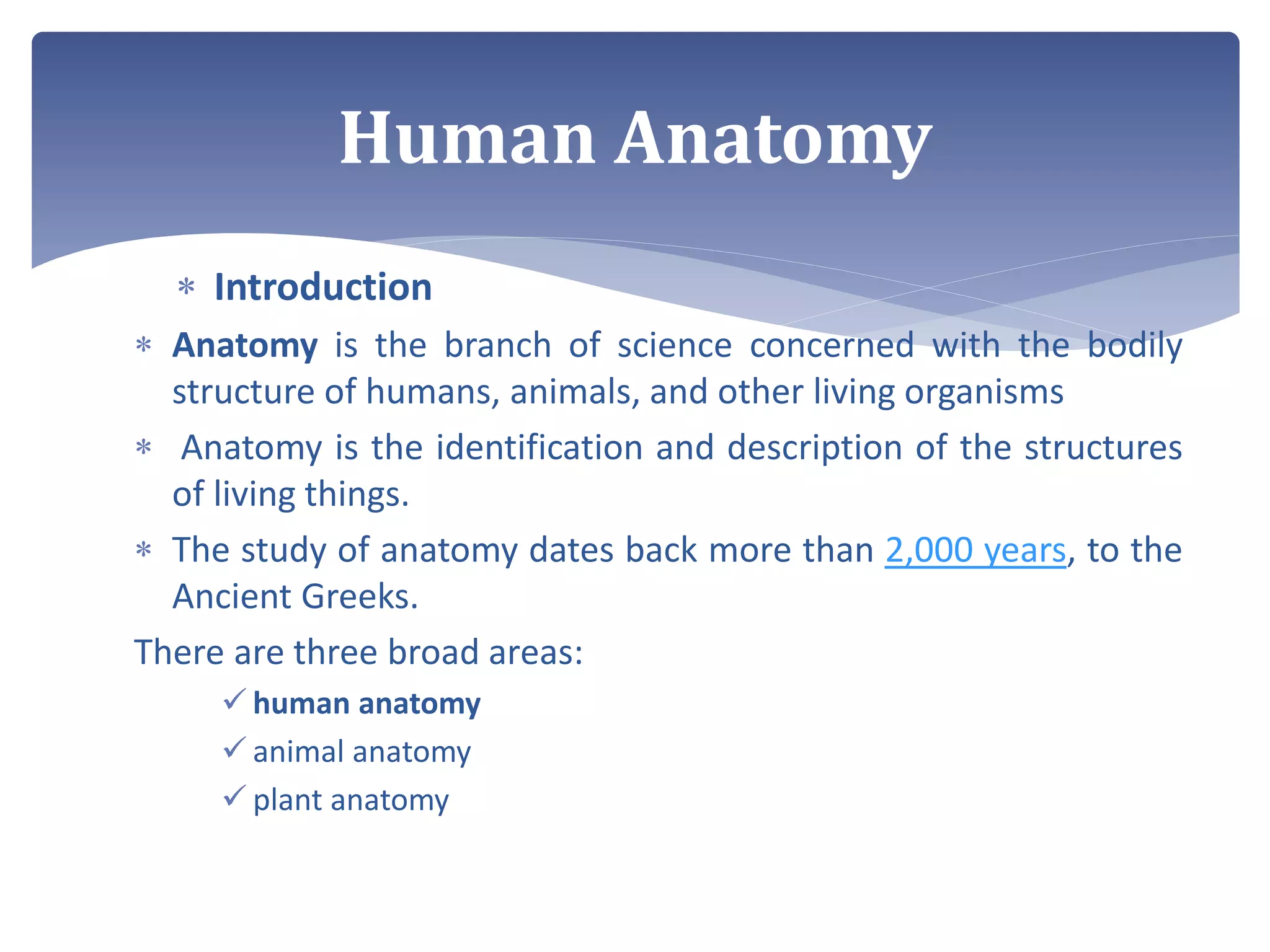 Human anatomy | PPT