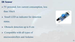 Human and metal detection Robot Using Arduino UNO | PPTX