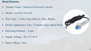 Human and metal detection Robot Using Arduino UNO | PPTX