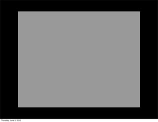 Thursday, June 3, 2010
 