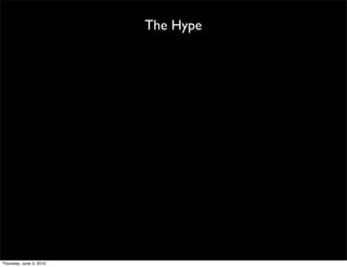 The Hype




Thursday, June 3, 2010
 