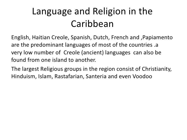 How many languages are spoken in the Caribbean?