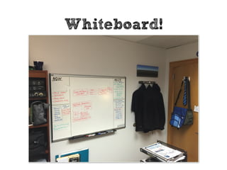 My office in February 
 