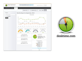 Objective Honesty 
• measuring and capturing data 
• developing reports from that data 
• analyzing progress over time 
• maintaining a record 
 