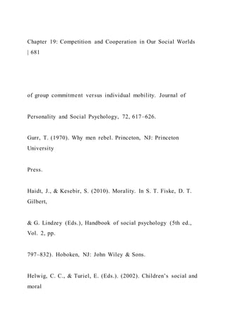 Human Behavior and the Social Environment IIHuman 