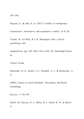 Human Behavior and the Social Environment IIHuman 