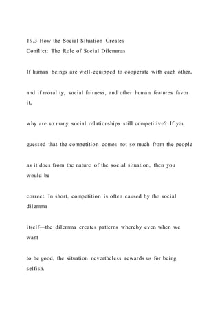 Human Behavior and the Social Environment IIHuman 