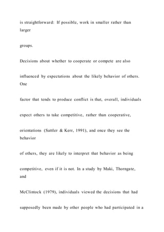 Human Behavior and the Social Environment IIHuman 