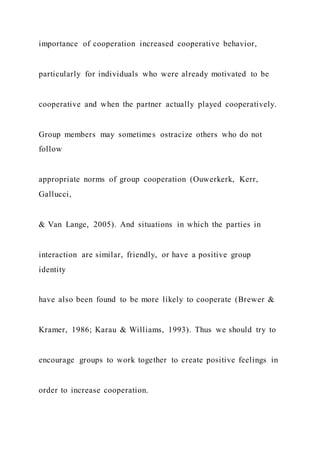 Human Behavior and the Social Environment IIHuman 