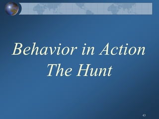 Human Behavior Model; General Theory of Human Behavior