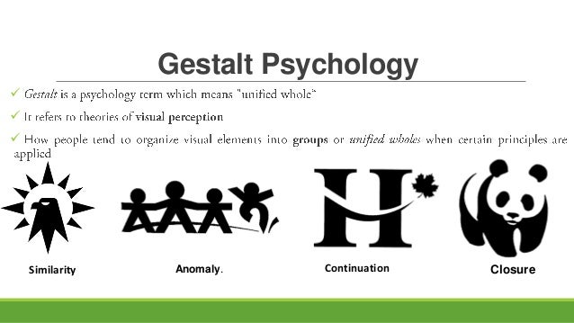 gestaslt psychology Gestalt psychology helps us to understand human perception and sense-making the background to gestalt psychology is provided alongside various strengths and weaknesses and numerous examples. gestaslt psychology Gestalt psychology helps us to understand human perception and sense-making the background to gestalt psychology is provided alongside various strengths and weaknesses and numerous examples.