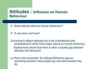 Human behaviour | PPT