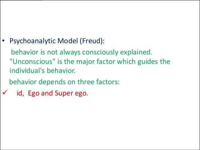 Unconscious forces were the main focus of personality