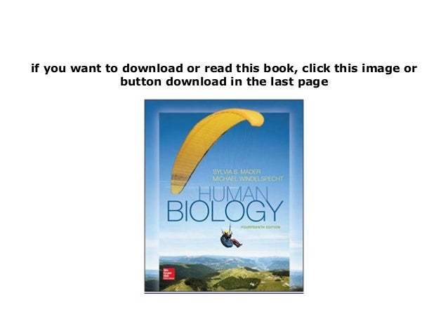 [DOWNLOAD_EPUB] LIBRARY Human Biology 14 Edition 14th Edition *onli…