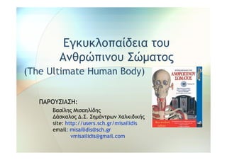 Εγκυκλοπαίδεια του Ανθρώπινου Σώματος