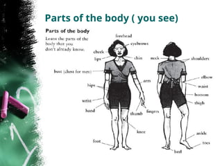 human Body parts with internal and organs | PPTX