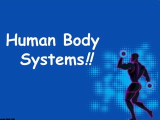 Human Body
 Systems!!
 