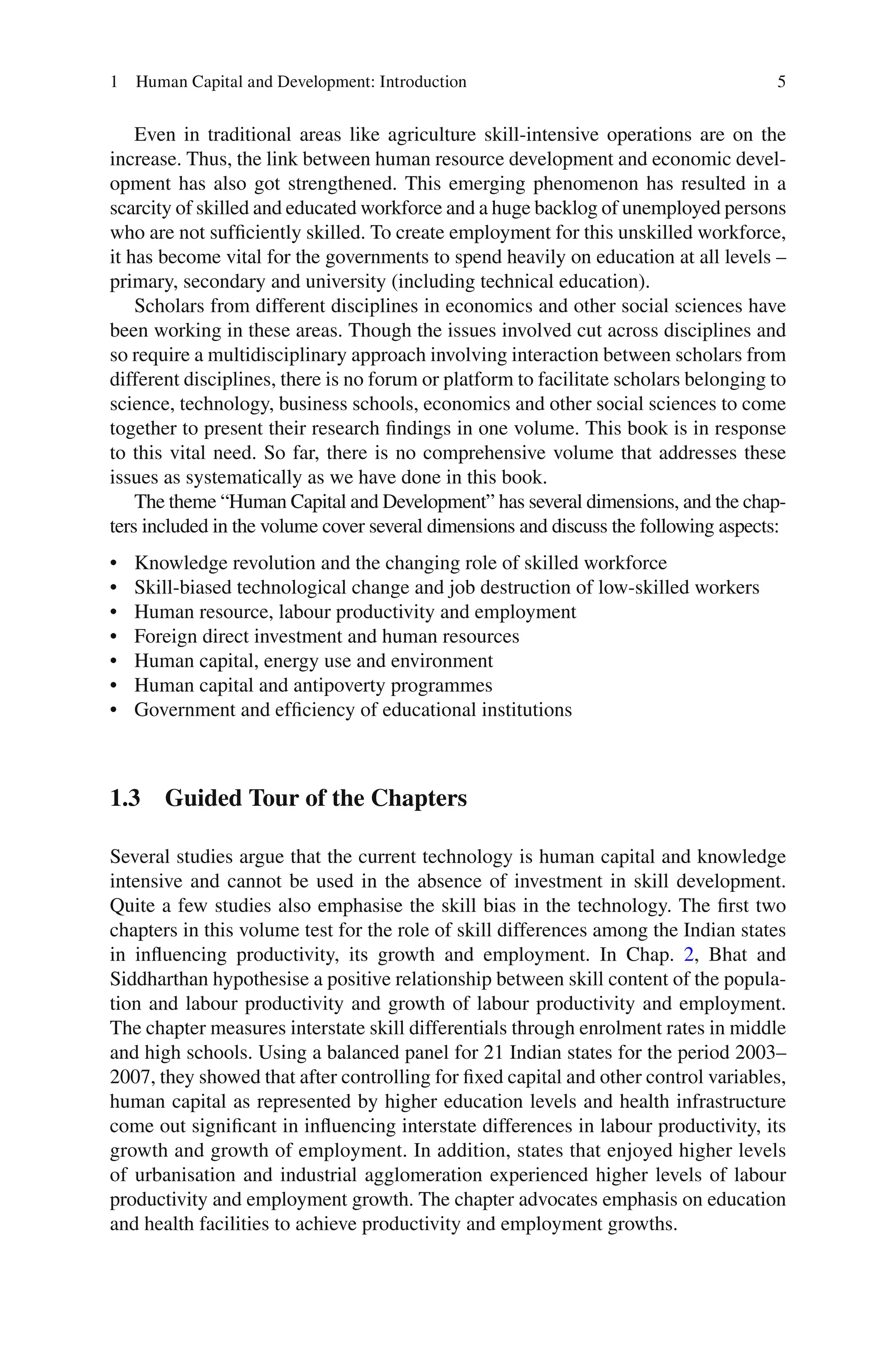 Human capital and development | PDF