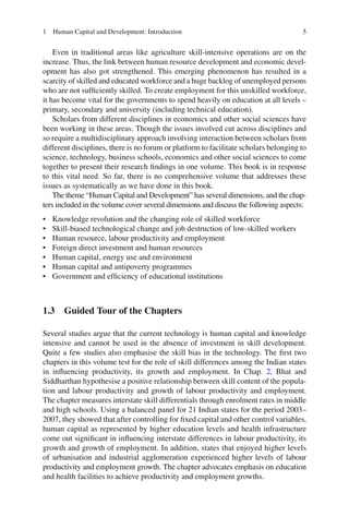 Human capital and development | PDF