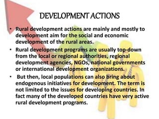 Human capital and rural development | PPTX