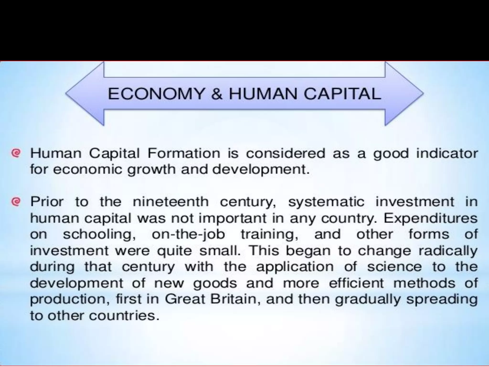 Human capital formation in India part-1 | PDF